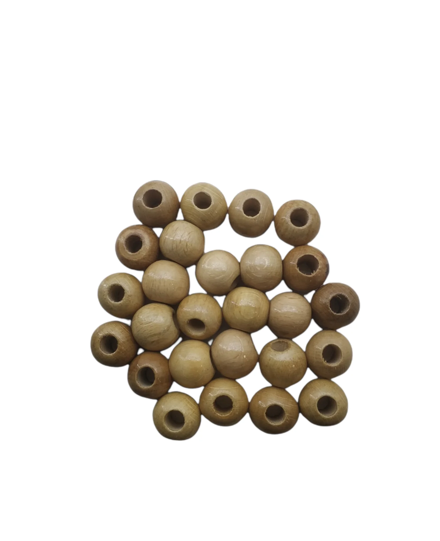 17mm boncuk bej rengi(30adet)