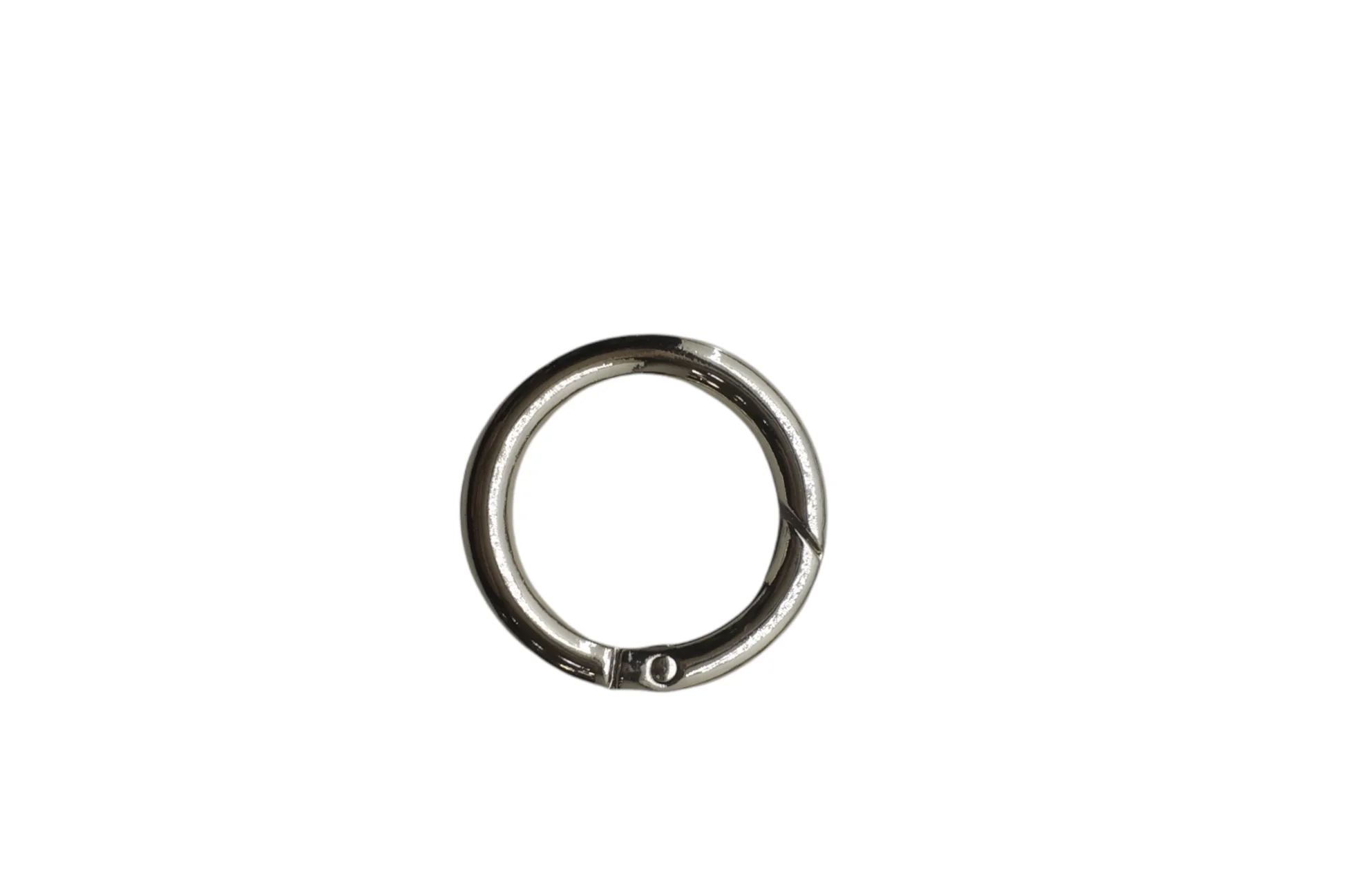 2.5cm yaylı halka(gümüş renk)