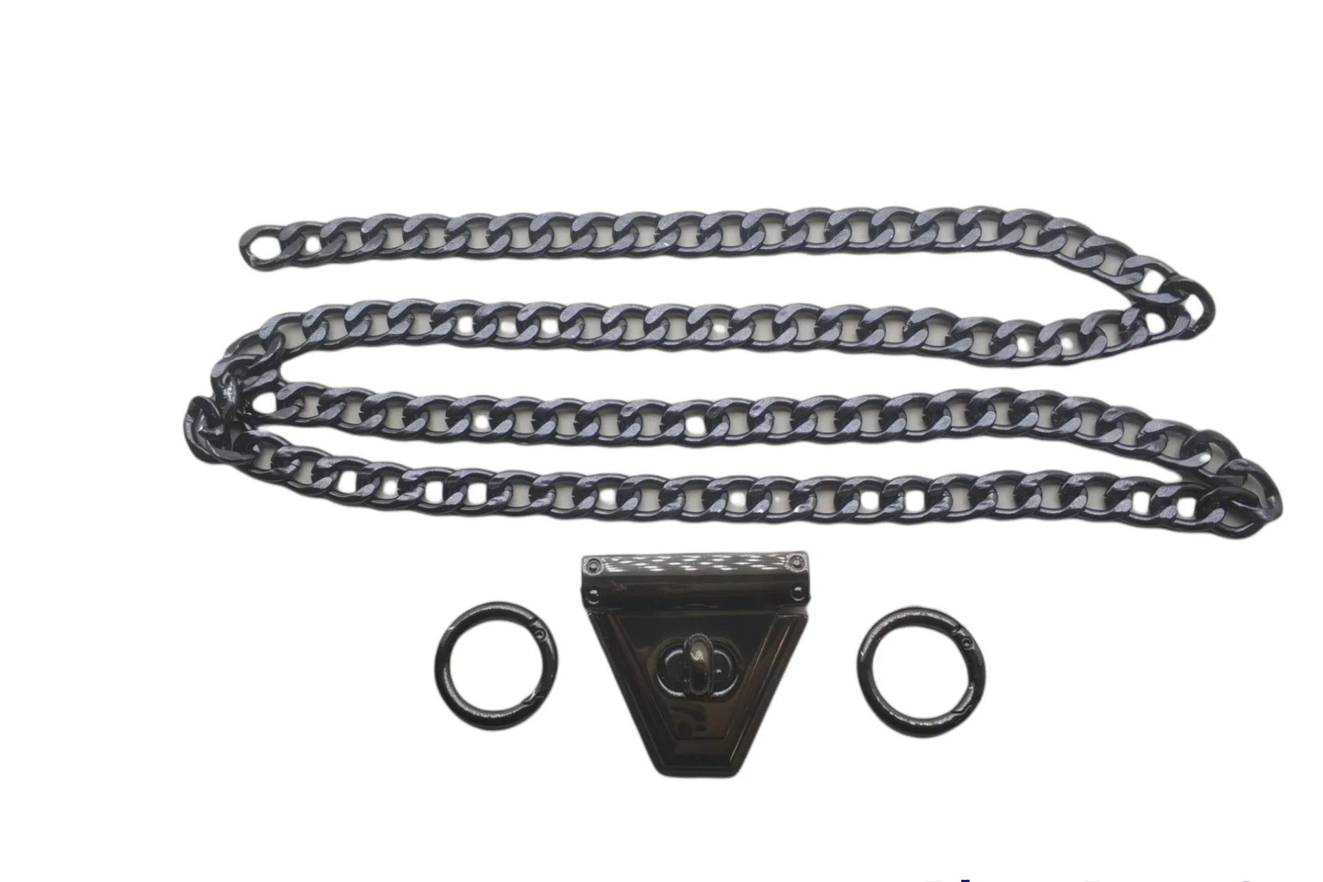 zincir(1mt)yaylı halka(2cm)kilit