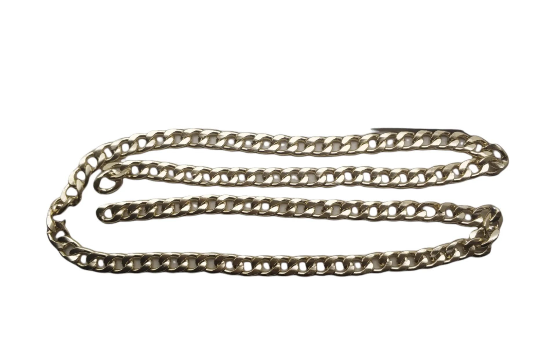 2.9mm alüminyum zincir(açık altın )