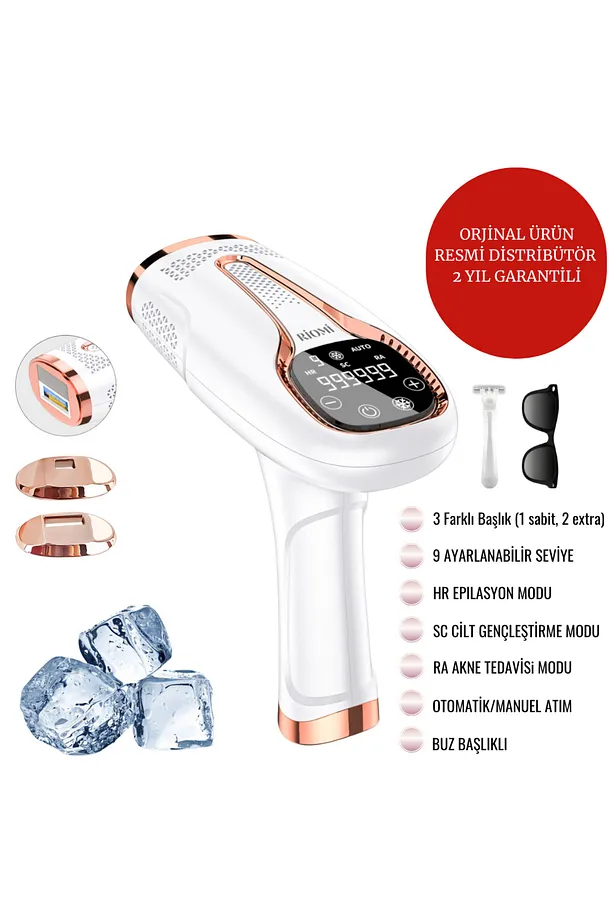 Ipl Buz Lazer Epilasyon 999.999 Atım Otomatik/manuel Dokunmatik Ekran Ağrısız Vücut Yüz Cihazı